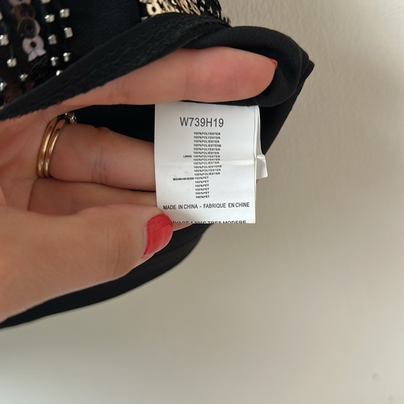 NWT Molly Bracken Sequin Mini Skirt - Picture 10 of 11